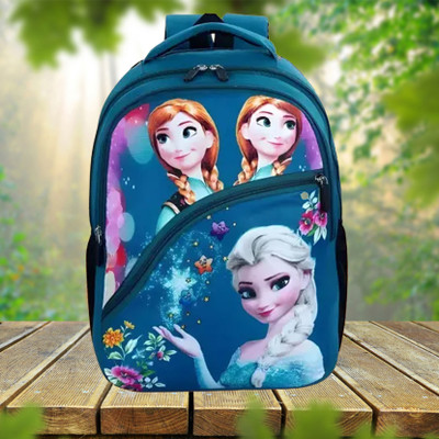 newtal Girls Frozen Backpack Bag 25 L Backpack(Green)