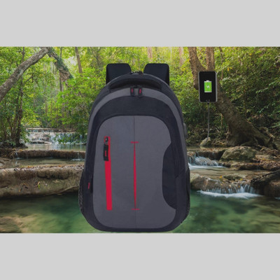 JairaJ backpack bag laptop bag school backpag(19.1*14) 38.1 L Laptop Backpack(Red)