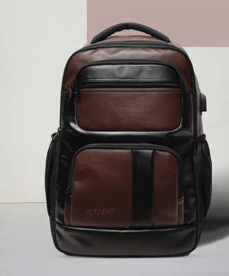 F Gear Mantra V2 Brown 28 L Laptop Backpack(Brown)