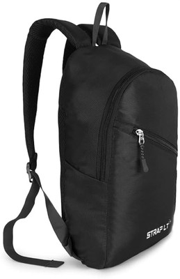 Straplt KO BLKDCTEDACHAIN0487_19 12 L Backpack(Black)
