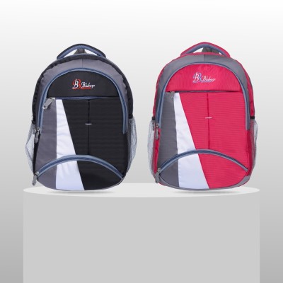 blubags bE.1__Black__Red_Bagss 36 L Backpack(Black, Blue)