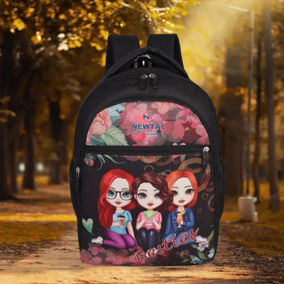 newtal Kids Stylish Junior School Bag Backpacks Cartoon/Boy/Girl/Baby/ (3-9 Years) 30 L Backpack(Blue)