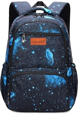 AshCrafzee BACKPACK1 14 L Backpack(Blue)
