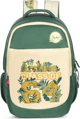 SKYBAGS ARCHIES SCHOOL BACKPACK 02 (E) OLIVE 32 L Backpack(Green)