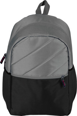 HOLME'S Laptop Backpack For Boys/Girls College Bags With Large Pockets 25 L 2008 25 L Laptop Backpack(Grey)