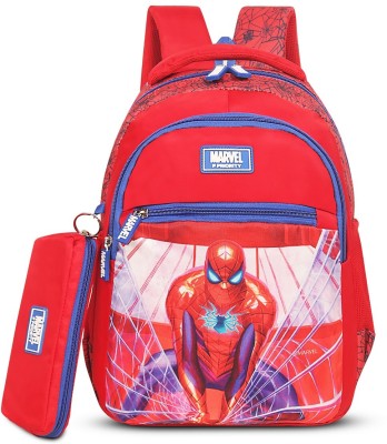 Priority Teaberry 007 School bag Red 20 L Backpack(Red)