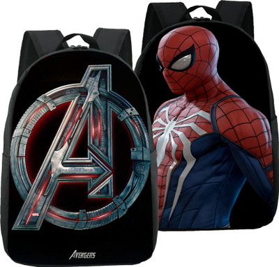 Plama A_AVANGER+SPIDER-03-COMBO_abc 30 L Backpack(Green)