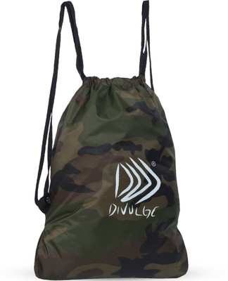 divulge camou drawst_11 18 L Backpack(Blue)