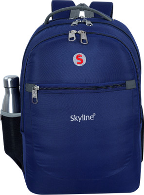 SKYLINE 40L Laptop Backpack Travel Office/College/School Bag For Men and Women 40 L Backpack(Blue)