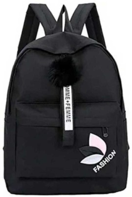 Flamebird FB-BLACK-FASHION-45_10 12 L Backpack(Black)