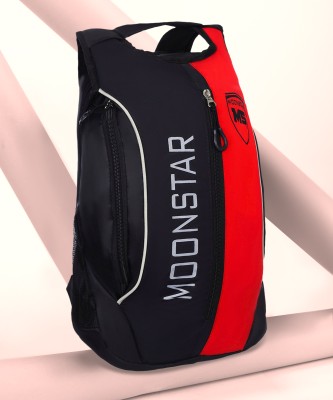 MS MOONSTAR Latest & Trendy Laptop Backpack 30 L Laptop Backpack(Black, Red)