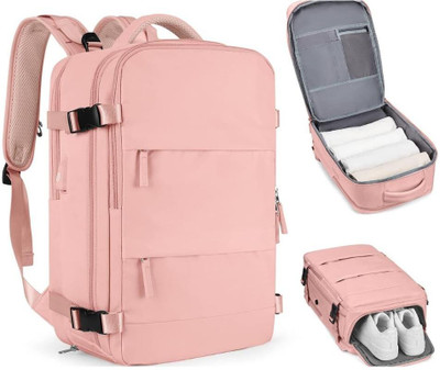 Tressential Travel Backpack For Men & Women | Luggage Backpack with Laptop Storage 40 L Backpack(Pink)