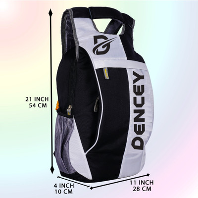 DENCEY Large 35L Laptop Backpack Unisex Laptop/Collage/School/Travel/ Backpack 35 L Laptop Backpack(White)