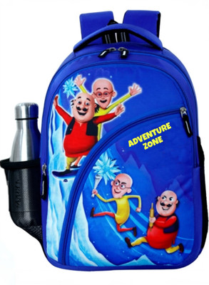 YES STYLE Kids Cartoon Stylish Casual/Picnic/Tuition/School 22 L Backpack(Blue)
