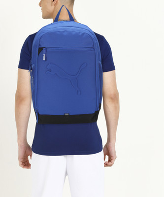 PUMA Buzz Backpack 26 L Laptop Backpack(Blue)