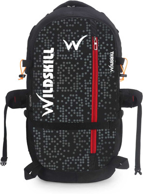 WILDSKILL cyan Backpack School College & Travel Bag with Front Zipper Pocket ( SMALL BAG) 30 L Backpack(Red)