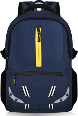 ApnaMall For Women And Men,Trending Backpack / School Bag 35 L Laptop Backpack(Blue, Yellow)