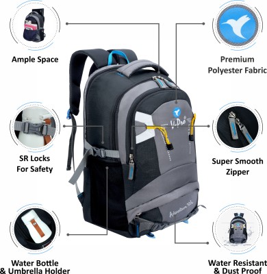 V-Pro For Excel: Multi-Function School, College, Business, and Travel Backpack 30 L Laptop Backpack(Grey)