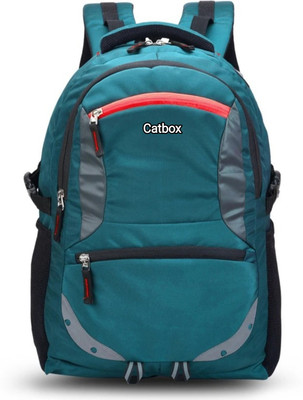 Catbox Unisex Spacy with reflective strip IDEAL FOR SCHOOL, COLLEGE, OFFICE AND TRAVEL 35 L Backpack(Blue)