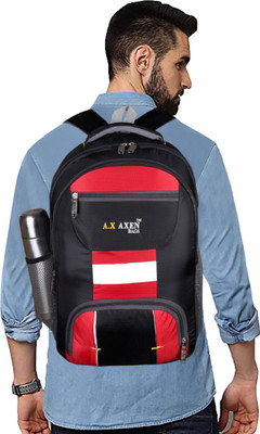 TAHAFASHION AX2-BLACK_21 30 L Backpack(Black)