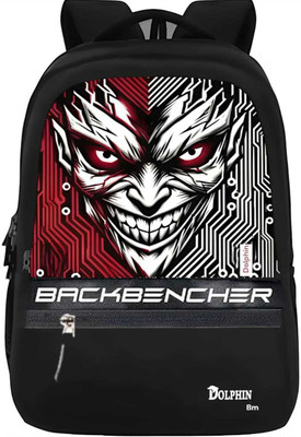 DOLPHINBM bagbencher laptop callage school bag 37 L Laptop Backpack(Black)