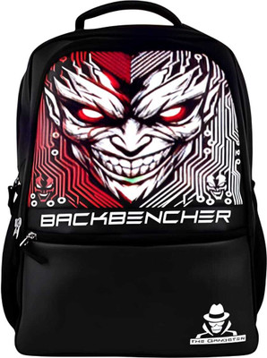 ALIGRAPHICS Backbencher Hacker Edition 30 L Backpack(Black)