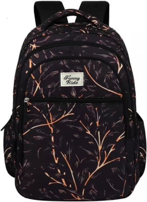 Dejan 34L Backpack, School Bag, Bag, Unisex Bag, Laptop Bag, Daypack, Travel Bag, 34 L Backpack(Black)