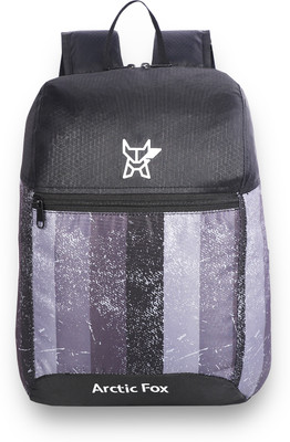 Arctic Fox Tuition Black 17 L Backpack(Black)
