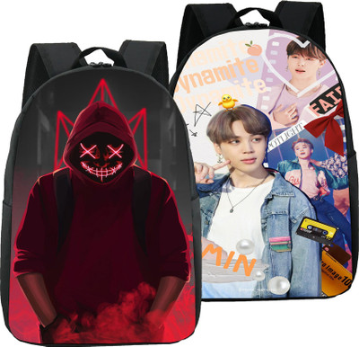 khatushyam collection A_DEVIL+DGTL29-COMBO_abc 30 L Backpack(Blue)