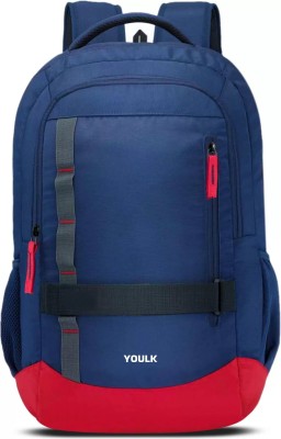 YOULK BAGS 3 Compartment Premium Quality, Office/College/School Laptop Bag 48 L Backpack(Blue)