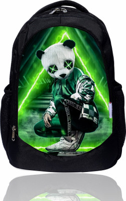 MY FAV Backpack For Boy & Girls / College backpack / School Bag 32 L Laptop Backpack(Green, Black)