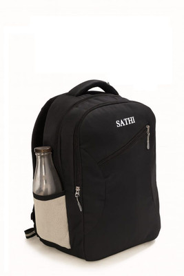 Sathi School Bag Large 5 partition Laptop Collage Office Travel Backpack 25 L Backpack(Blue)