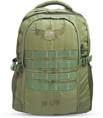 AZAD Army Backpack for casual with extra space 35 L Backpack(Green)