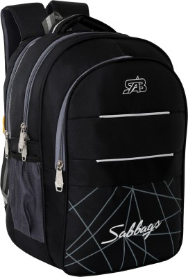 SAB Bags Medium Light Weight Trendy School & College Bag Unisex Casual Waterproof 45 L Laptop Backpack(Black)