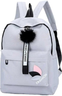 Flamebird grey fashion5r_10 12 L Backpack(Black)