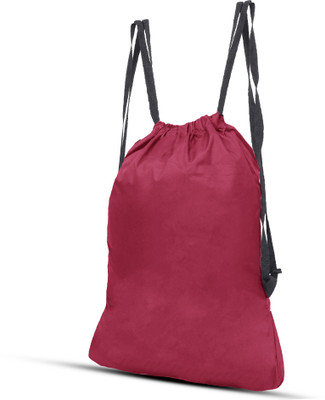 divulge Drawstring bags 18 L Backpack(Red)