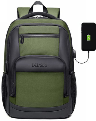 HRX by Hrithik Roshan Bange Captain Premium Laptop backpack 40 L Laptop Backpack(Green)