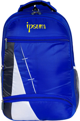 IPSUM Waterproof Premium Quality College/School/Office Bag for Travel 35 L Laptop Backpack(Blue)