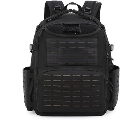 XPEDITION XPERTS Tactical Backpack Military Outdoor Bag TAC-8856 55 L Backpack(Black)