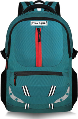 PROVOGUE PLUS Waterproof Febric Classy Unisex casual office Bag-With Reflective Strip 37 L Laptop Backpack(Blue)