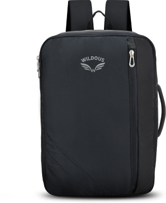 WILDOUS Phoenix 1 15.6''Premium Laptop Bag Versatile Water-Resistant for Office & Travel 21 L Laptop Backpack(Black)