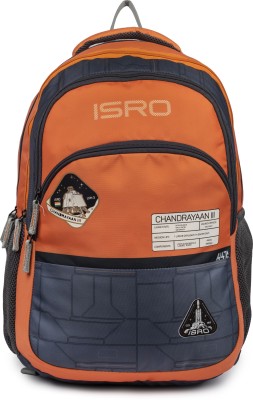 isro HMHMBP 10810-ISO Waterproof School Bag(Orange, Black, 23 L)