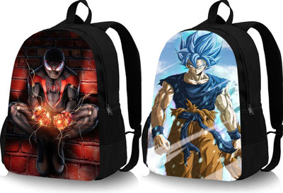 Shishtha A_DGTL-021 & GOKU_@@1PC_abc 30 L Backpack(Multicolor, Black)