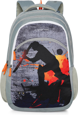 NASHER MILES Cricket Backpack for Men & Women | 3 compartment/Casual/College Bag | Grey, 45L 45 L Backpack(Grey)