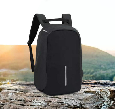 PLAYYBAGS Casual Anti Theft Waterproof with USB Charging Point for 15.6 in laptop Backpack 25 L Laptop Backpack(Black)