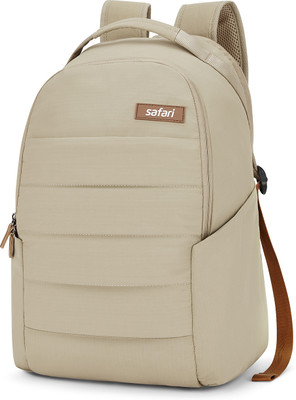 SAFARI Rizz 24 L Laptop Backpack(Beige)