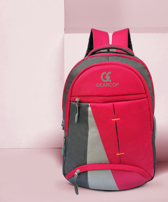Gearcop GRCPB0071 30 L Laptop Backpack(Pink)