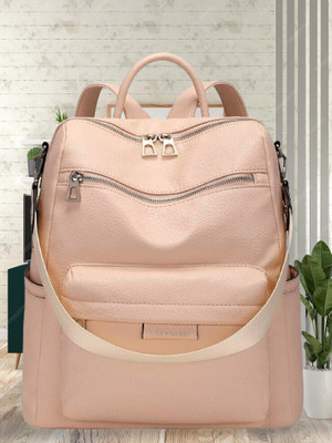 TrueArch Women Backpack Student Backpack Lightweight Comfortable 26 L Backpack(Beige)