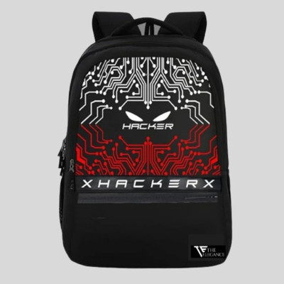 Minicraft Hacker Edition Gaming Backpack 28 L Laptop Backpack(Black)