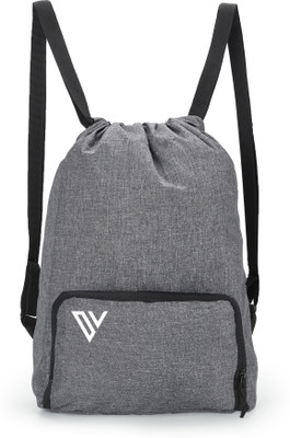 divulge Maxin Backpack Meteor Drawstring Bag PUNCH Daypack, Drawstring bag, Sport Bag 18 L Backpack(Grey)